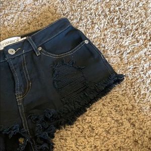 Dolls Kill Shorts - Black Dolls kill high waisted shorts size 1 Dolls Kill Shorts - Black Dolls kill high waisted shorts size 1